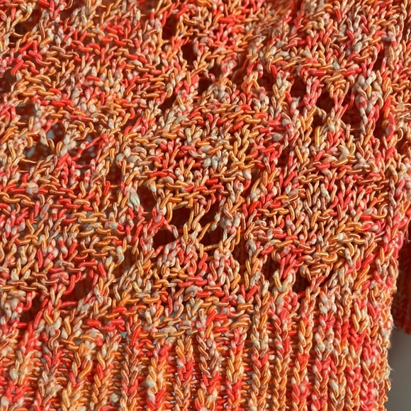 Boho cropped knit tank (Medium) - Picture 4 of 5